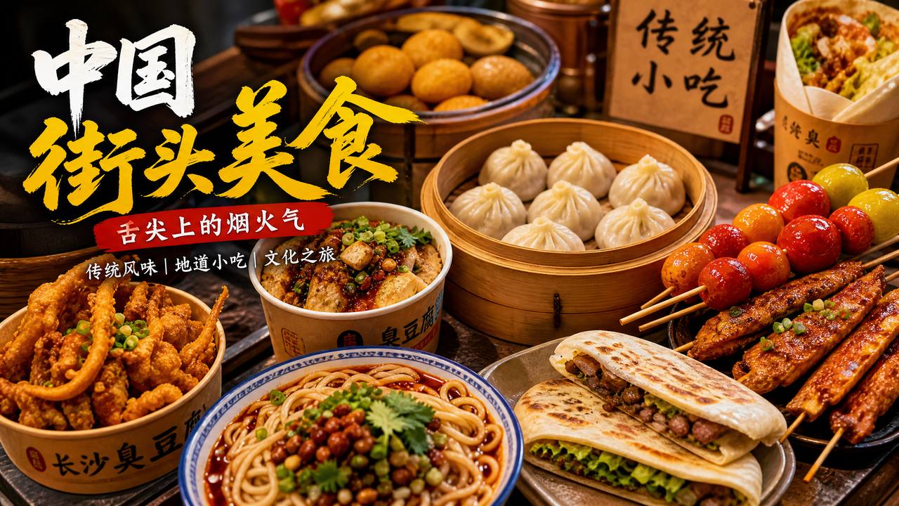糖心vlog 【糖心vlog教程】街头美食复刻：传统小吃零失败视频教程